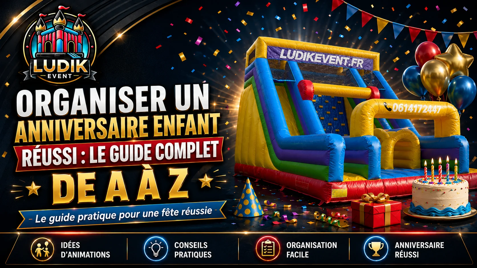 Comment organiser un anniversaire enfant réussi ? Guide complet